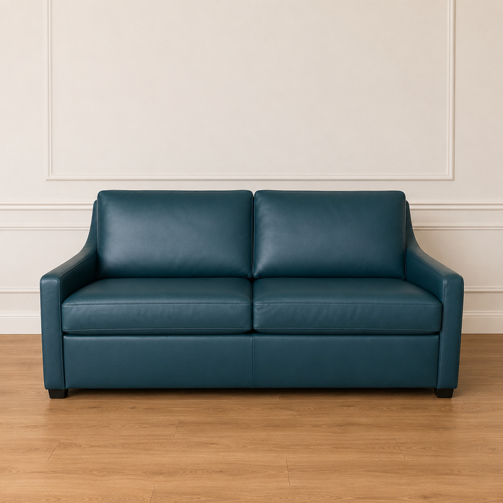 Orig Price $7424 - Leather Sleeper Sofa