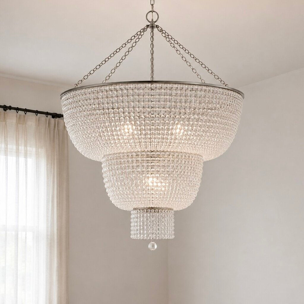 Orig. Price $3,999 - Jacqueline Tiered Chandelier