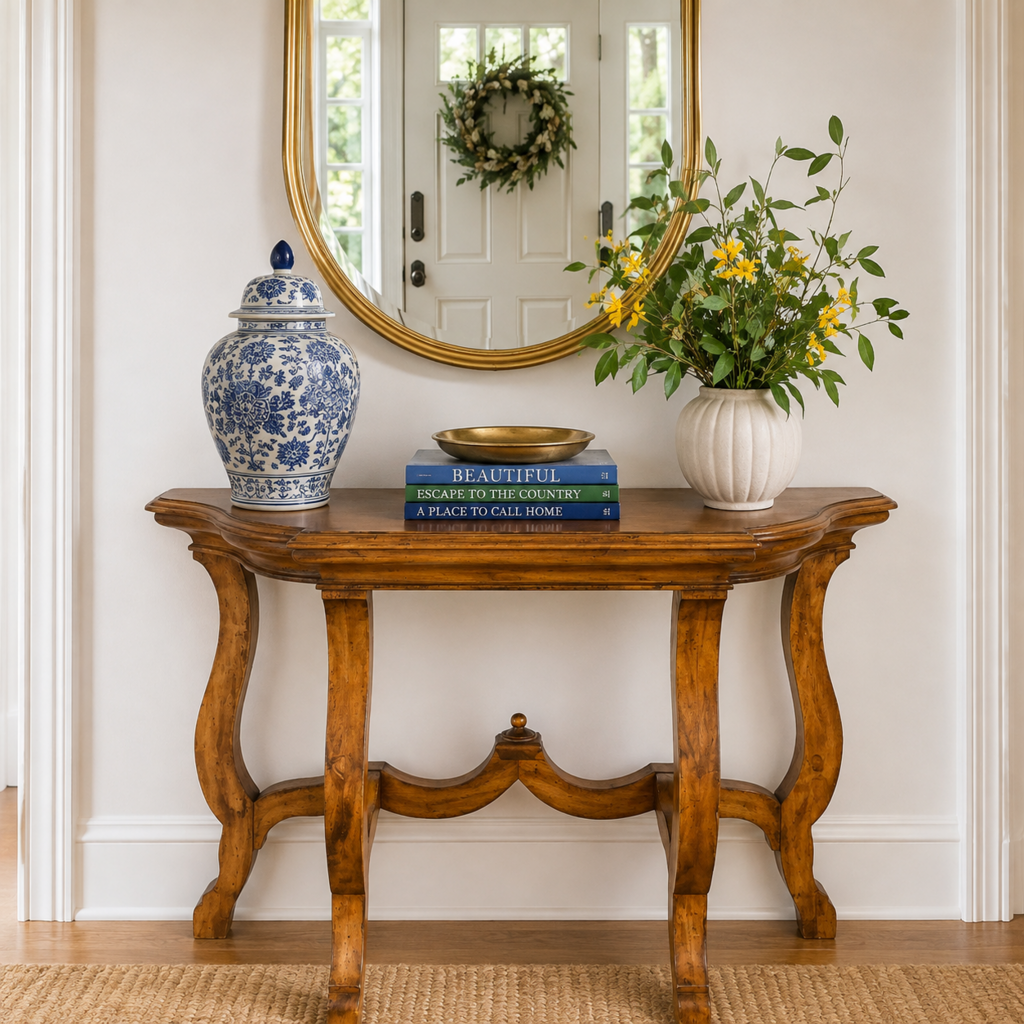 Demilune Console Table