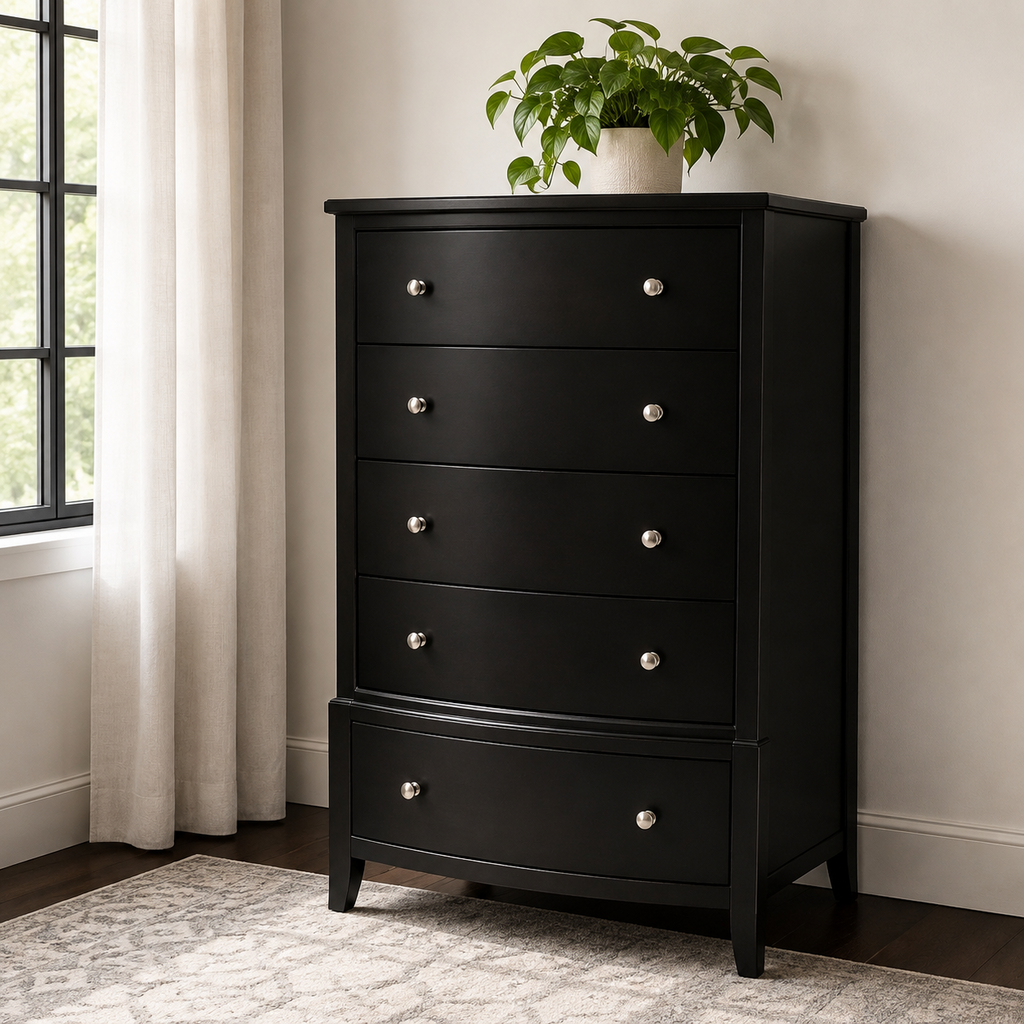 Orig. Price $450 - 5 Drawer Tall Madrid Chest