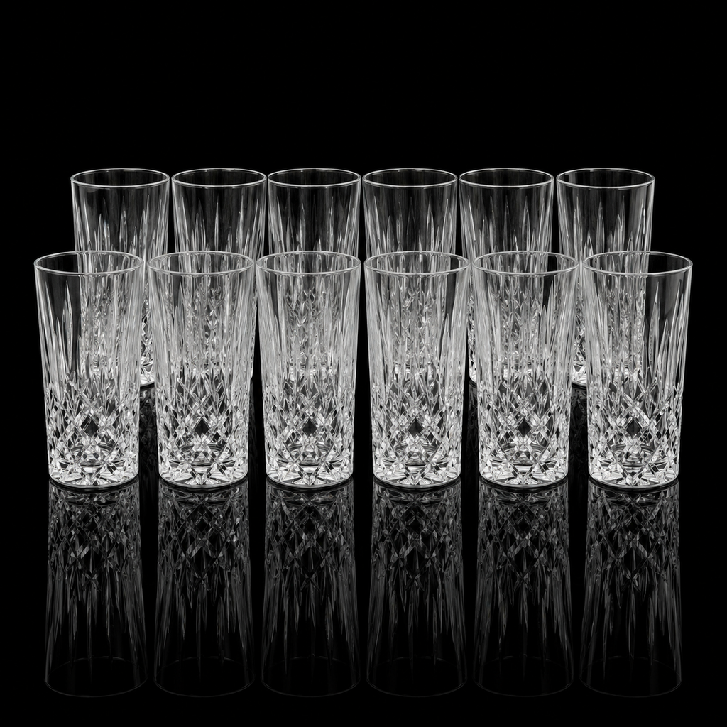 Orig Price $225 - Highball Glasses (Set of 12)