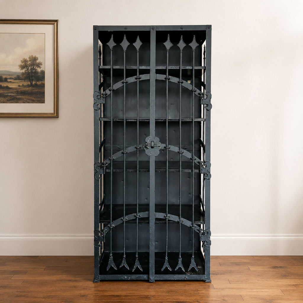 Wrought Iron Display Case