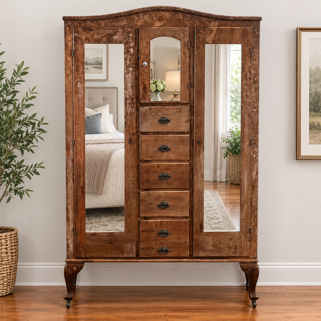 Armoire w/ Mirrors
