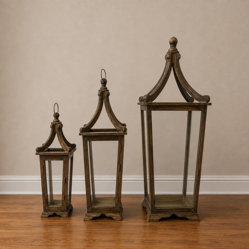 Rustic Lantern (Set of 3)