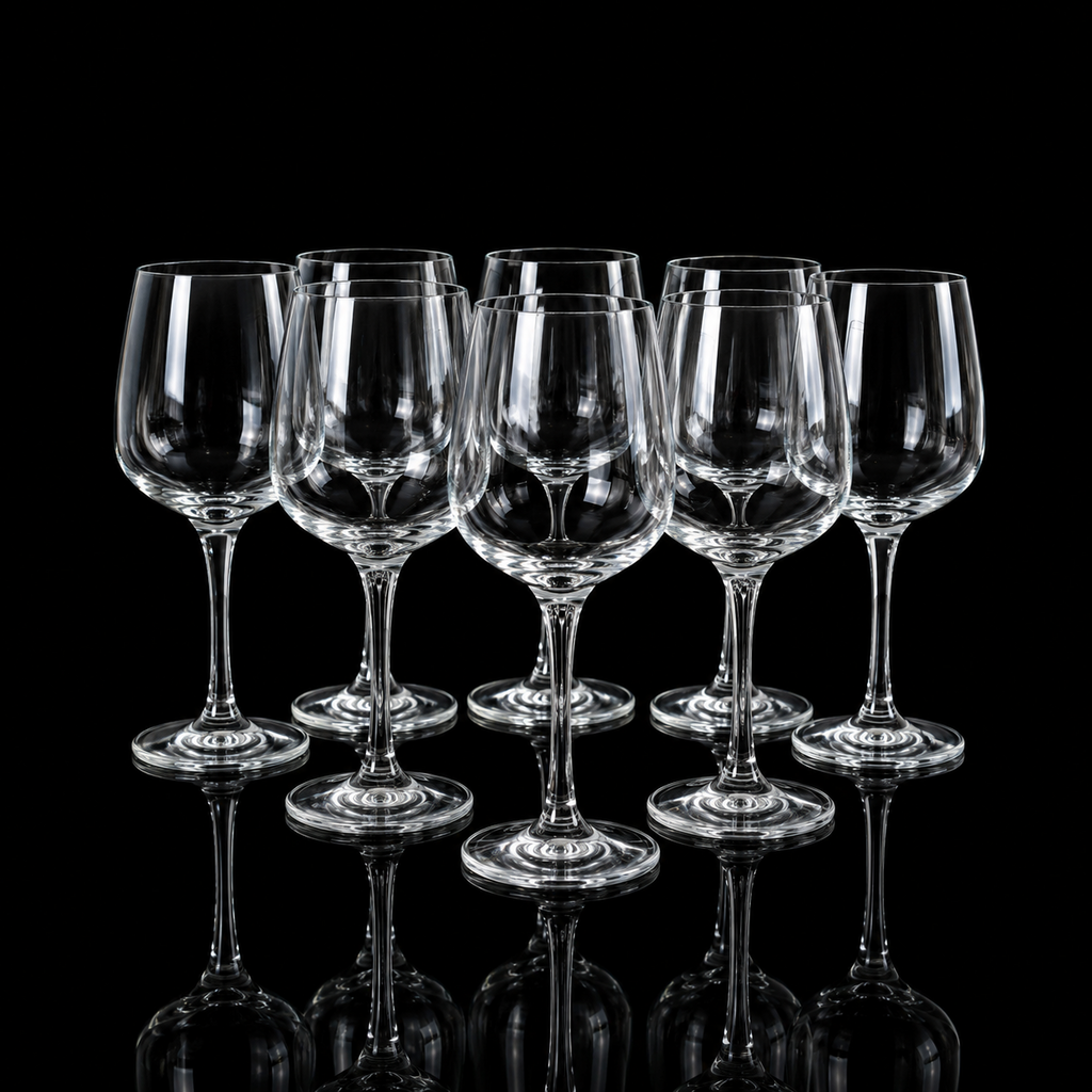 Set of 10 Wine glasses
