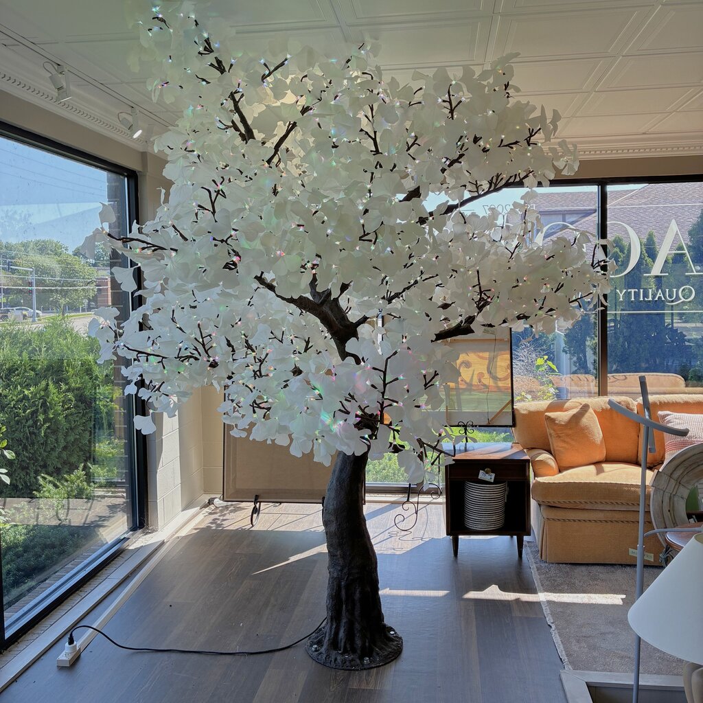 9' Indoor/Outdoor Color-Changing LED Cherry Blossom Tree