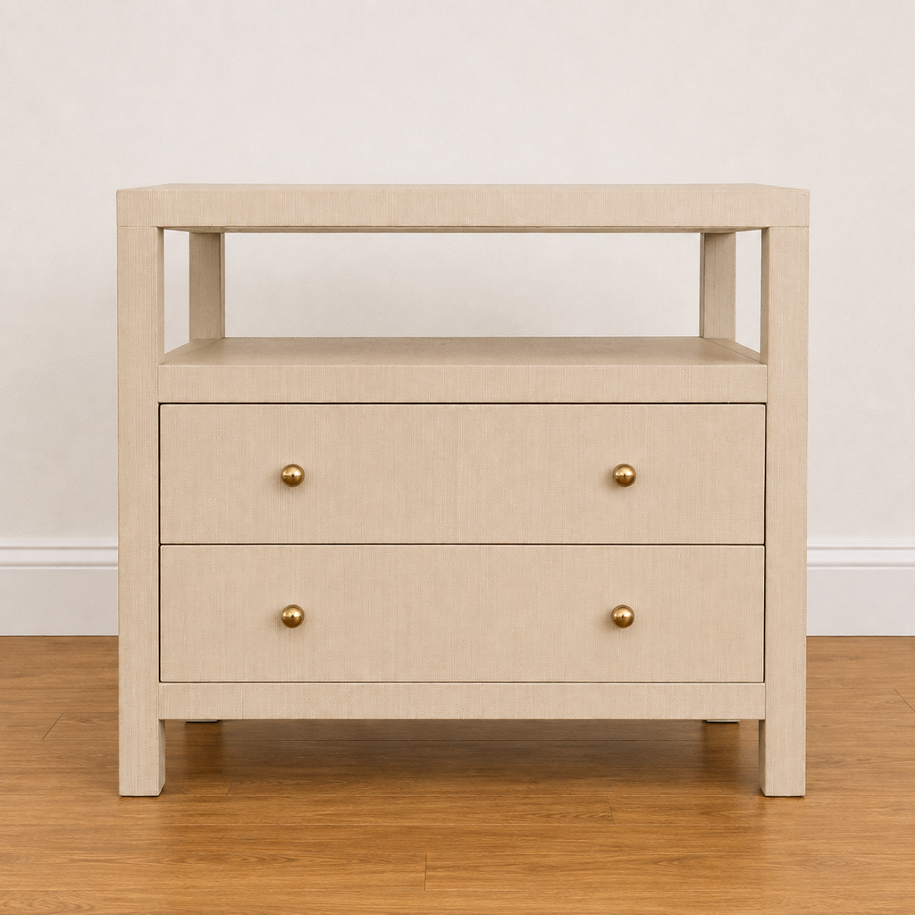 Orig. Price $529 - Nora 2 Drawer Nightstand