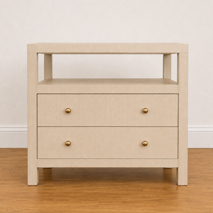 Orig. Price $529 - Nora 2 Drawer Nightstand