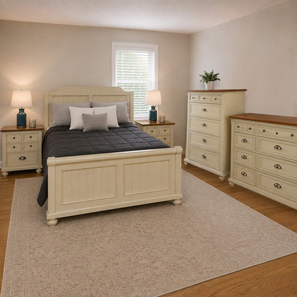 Orig. Price $5,000 - Alison Hall Collection Queen Bedroom Set