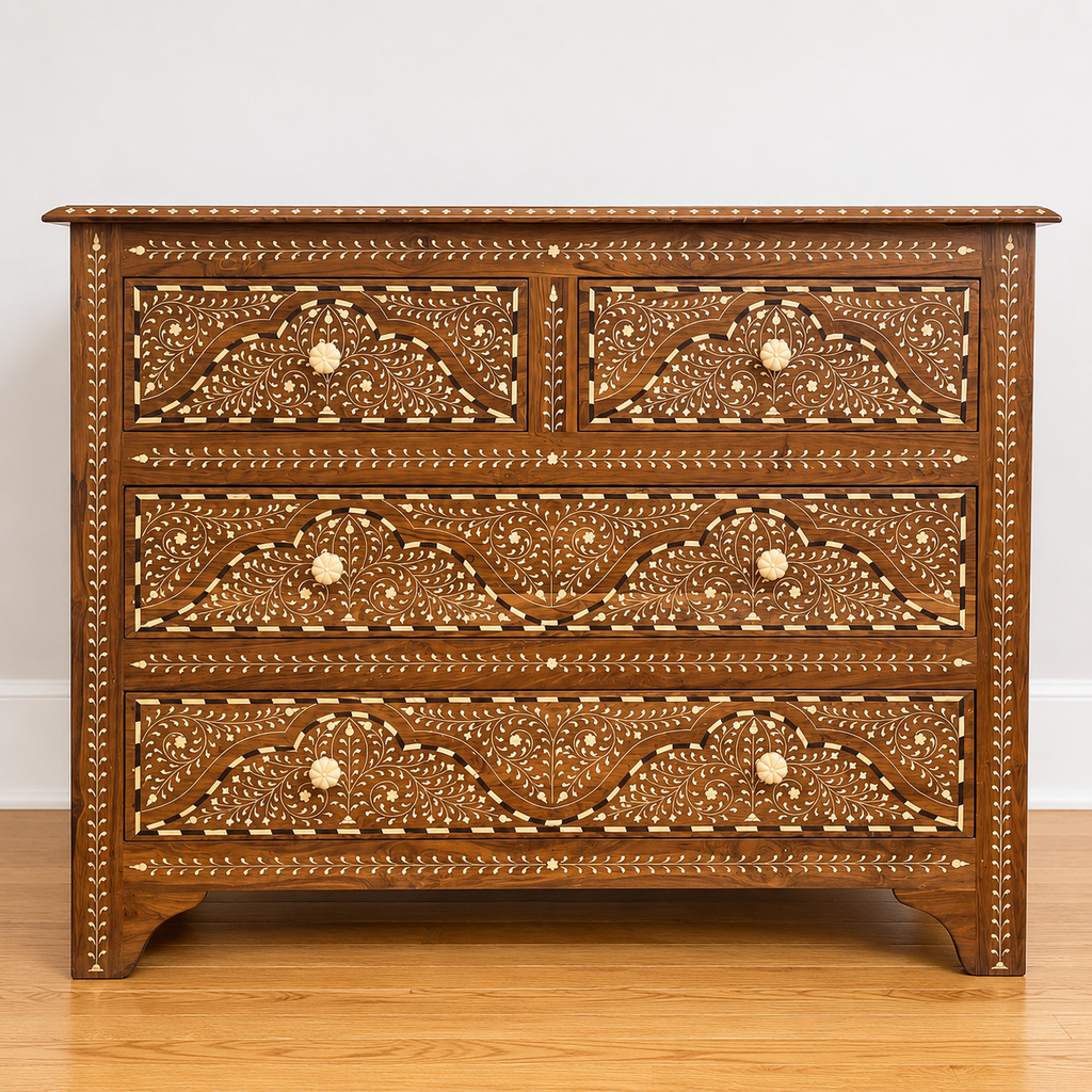 Orig Price $3000 - Rashmi 4 Drawer Accent Chest