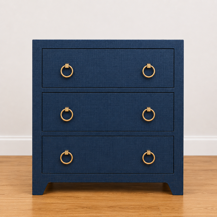 Orig. Price $1899 - Bar Harbor Raffia 3 Drawer Chest