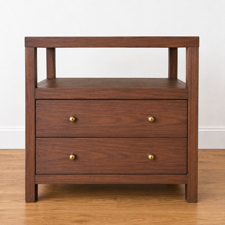 Orig. Price $529 - Nora 2 Drawer Nightstand