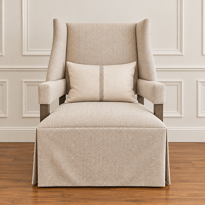 Orig Price $1200 - Accent Chair w/ Lumbar Pillow