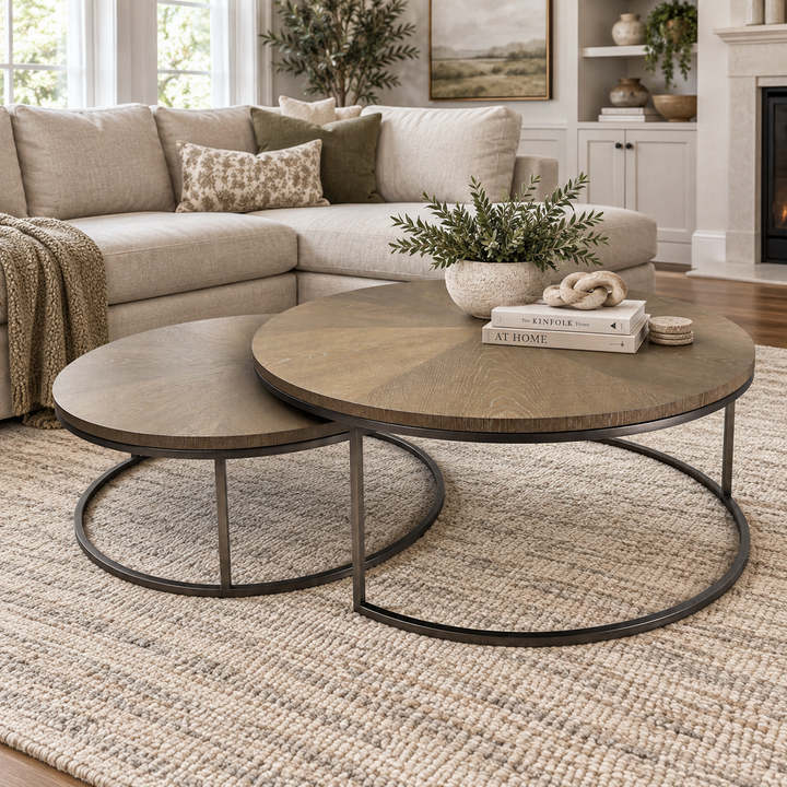 Orig. Price $2,280 - Nesting Coffee Tables