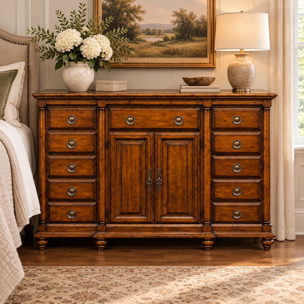 Orig. Price $2,999 - Traditional-style Dresser - Acosta's Home