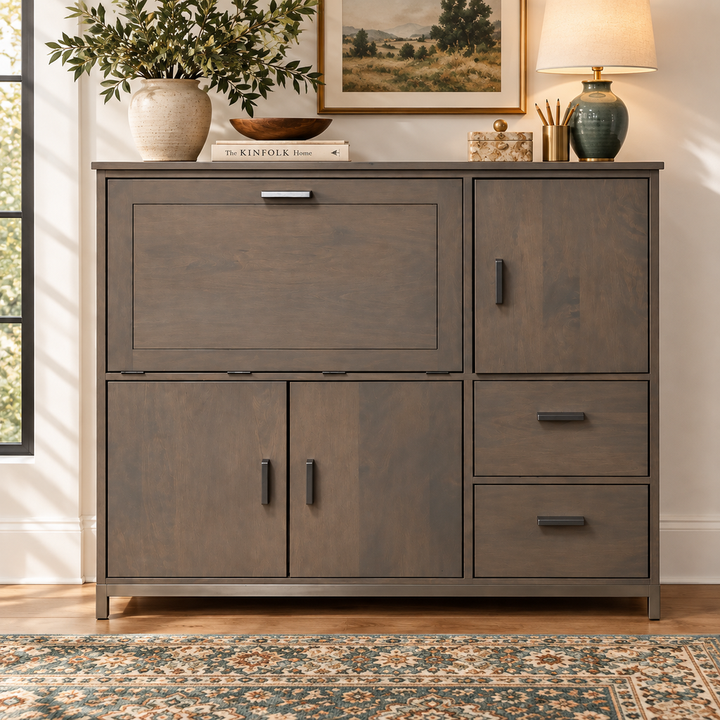 Orig. Price $3,499 - Linear Office Armoire