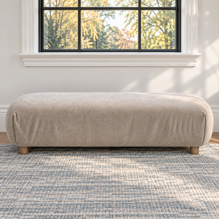 Orig. Price $2,650 - Mohair Perry Bench