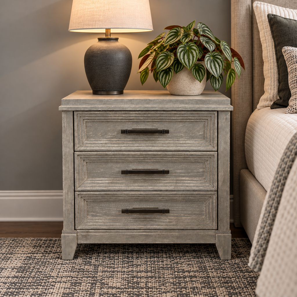 Orig. Price $522 - Powered Belmar Nightstand