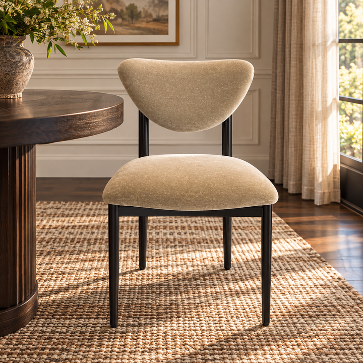 Orig. Price $1150 - Cooper Dining Chair in Mohair