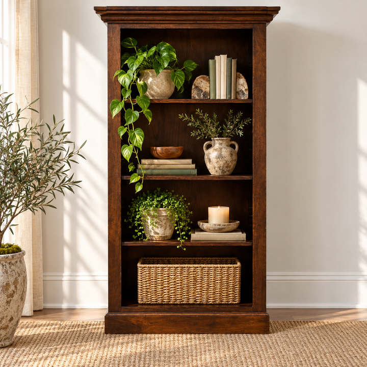 Orig. Price $999 - Mango Wood Bookcase