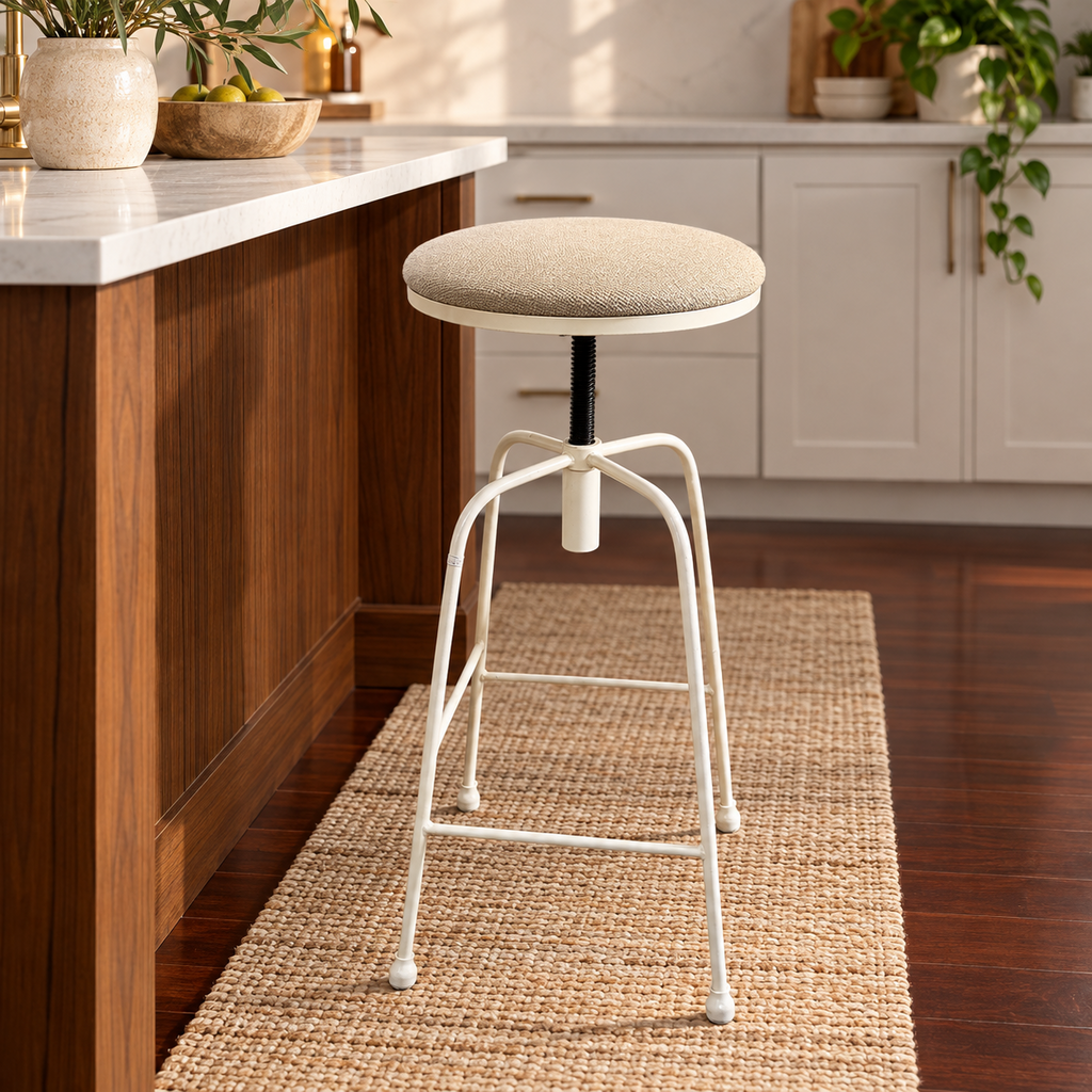 Orig. Price $135 - Industrial-style Adjustable Stool - Acosta's Home