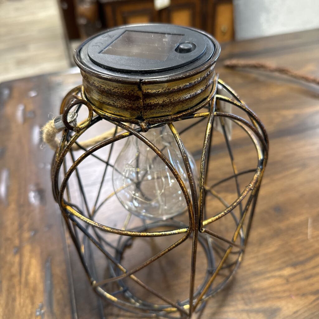 Metal Rope Solar Lantern