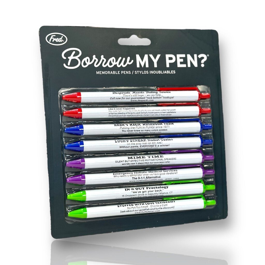 Borrow My Pen- Asst Pens