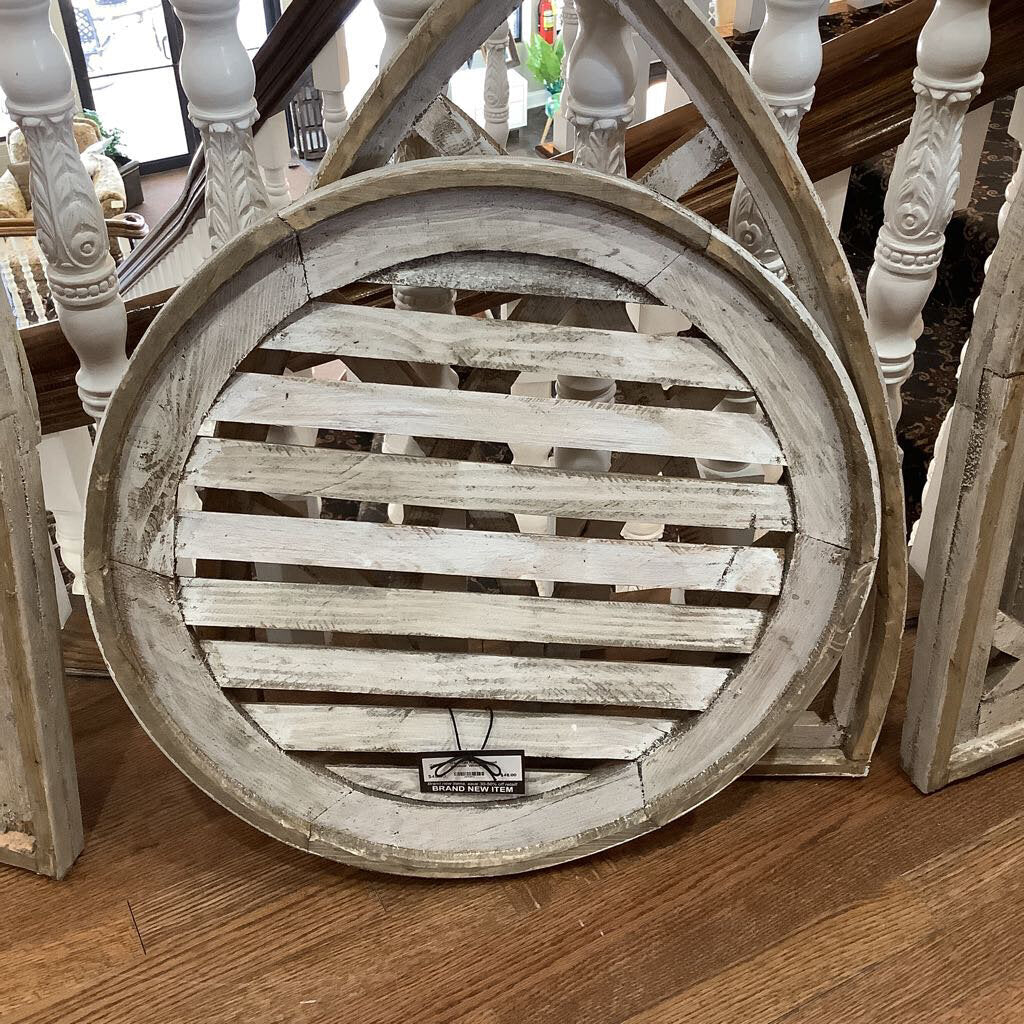 Round Wood Window