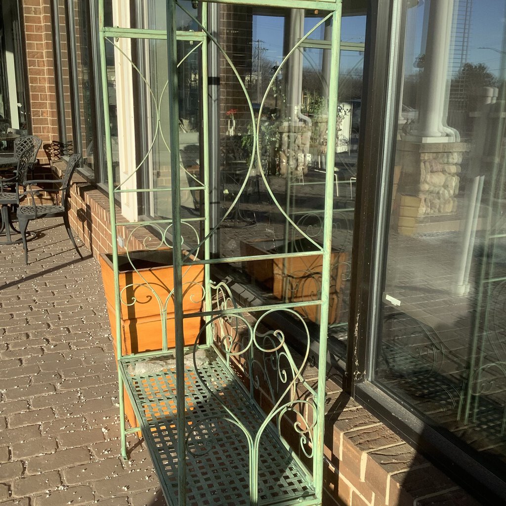 Metal Arch with Bench