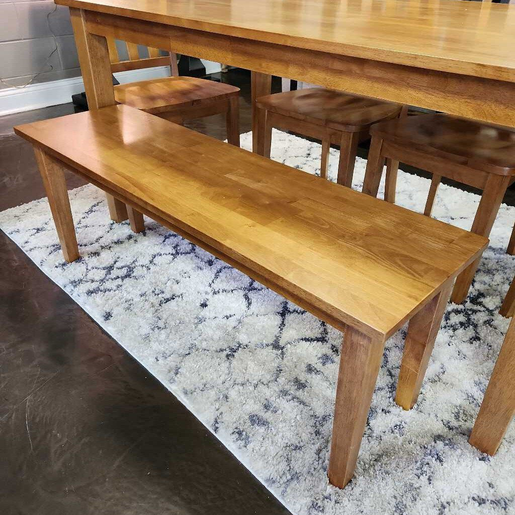 (BRAND NEW) Dining Table w/ 4 Chairs and Bench