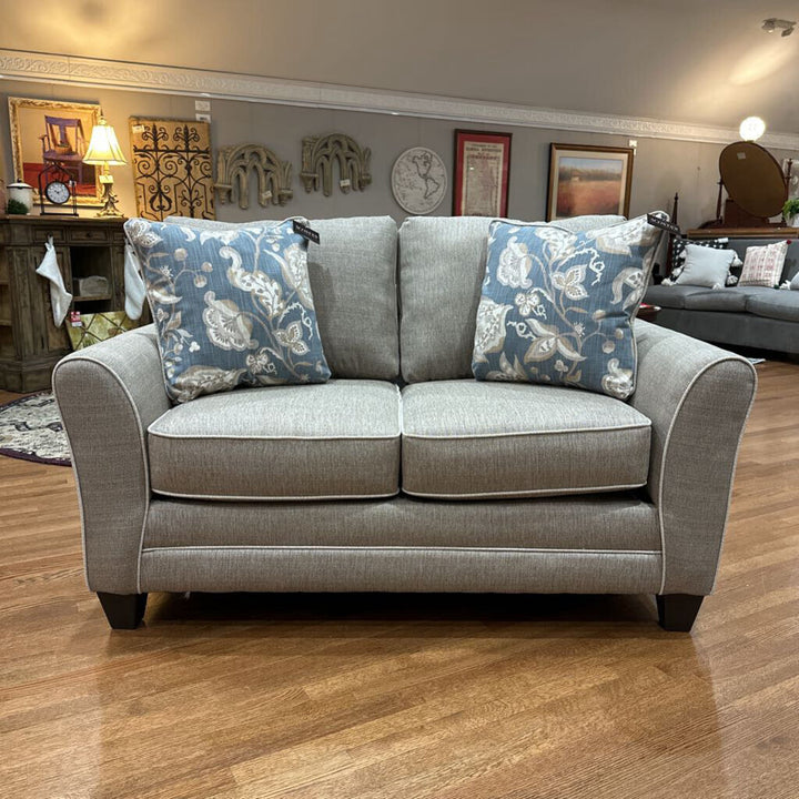 (BRAND NEW) Loveseat with Throw 2 Pillows