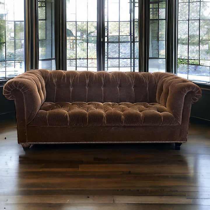 Orig Price - $4000 - Tufted Chesterfield Sofa