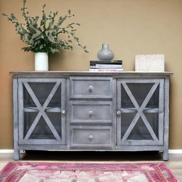 (BRAND NEW) 3 Drawer 2 Door Console