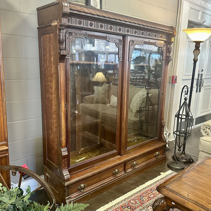 Antique Victorian Bookcase