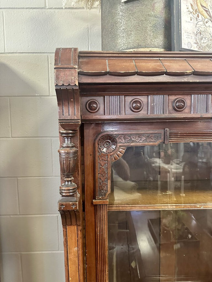 Antique Victorian Bookcase