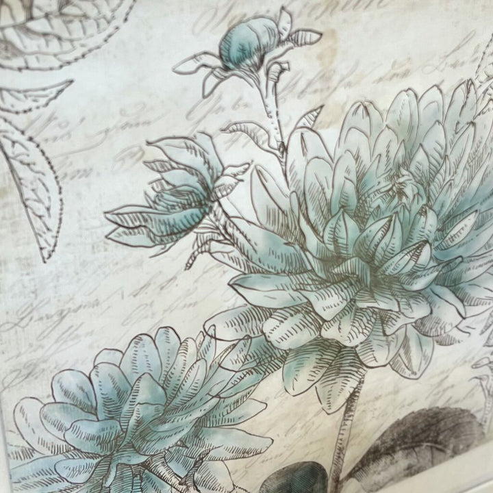 Botanical Tapestry Framed Print I