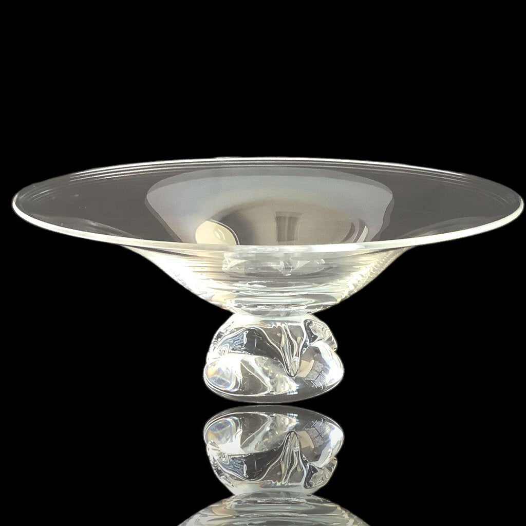 Glass Pedestal Bowl