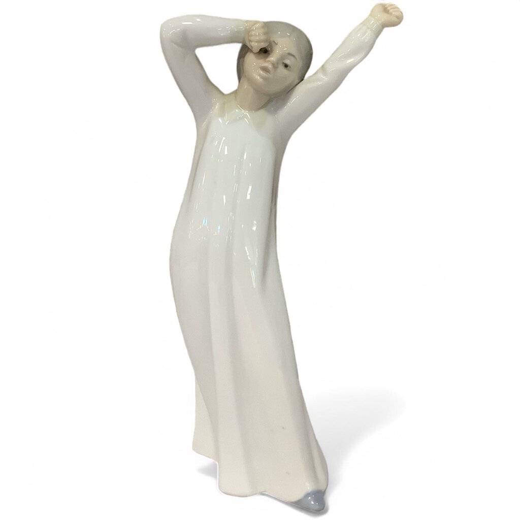 Boy Yawning Porcelain Figurine #4870