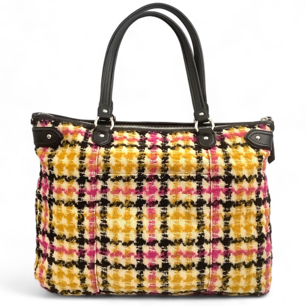 "Daisy" Wool Tweed Tote/Handbag