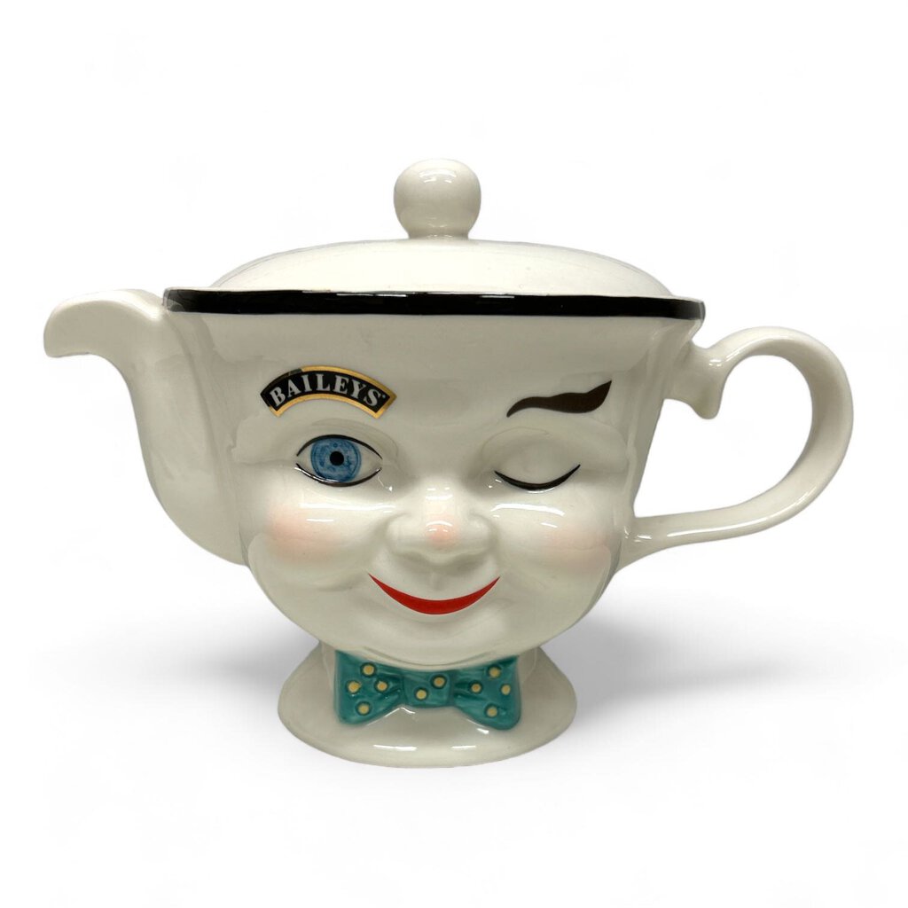 Vintage Bailey's Winking Man Tea Pot