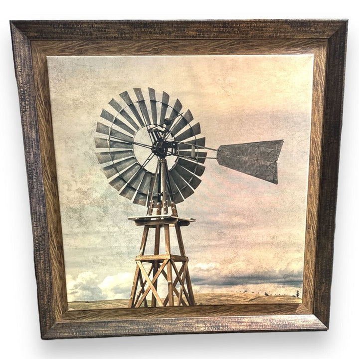 Orig. Price $325 - Large Windmill Canvas