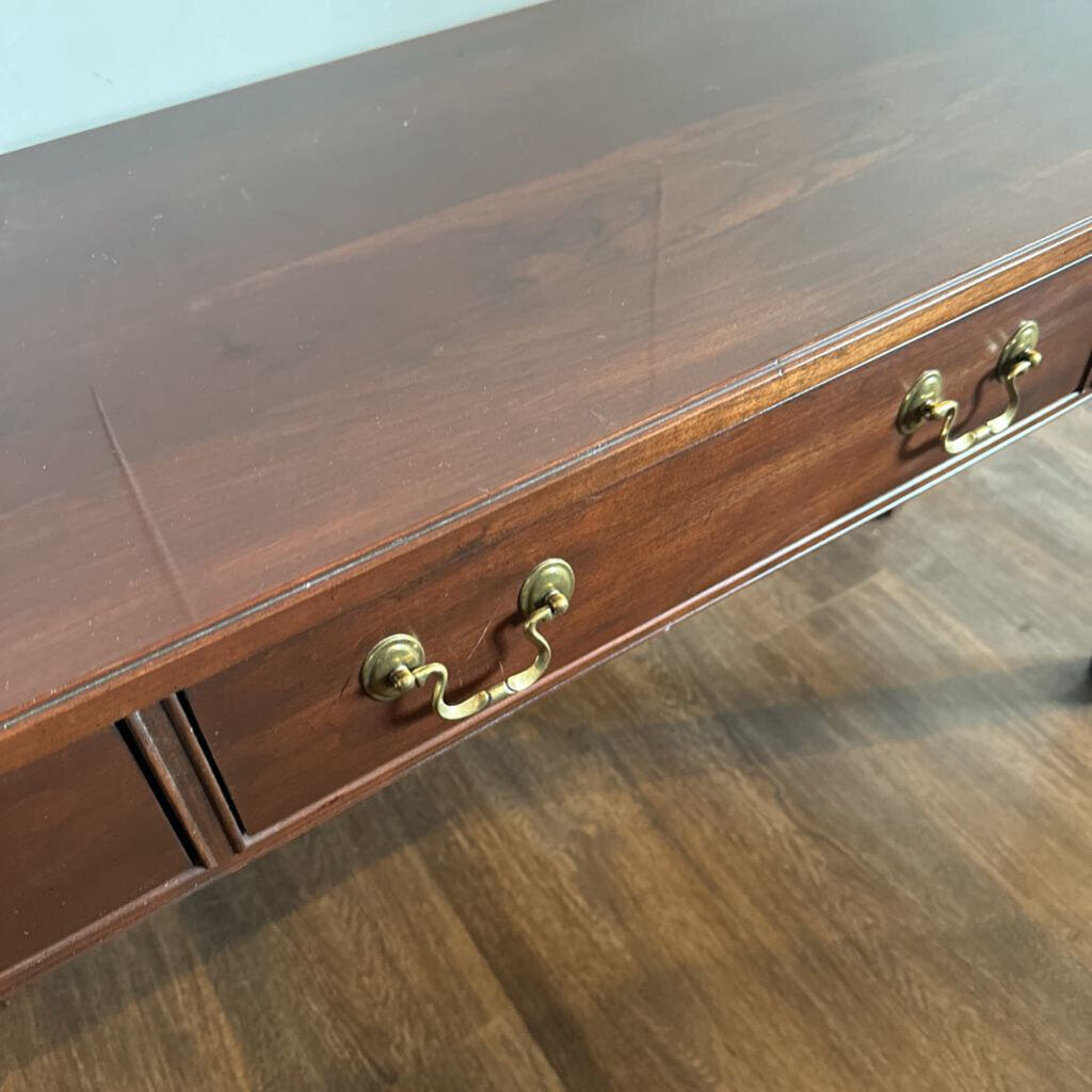 Orig Price $900 - 3 Drawer Console Table