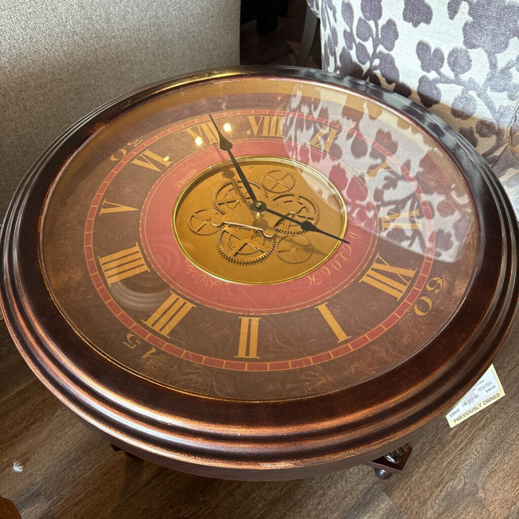 Clock End Table