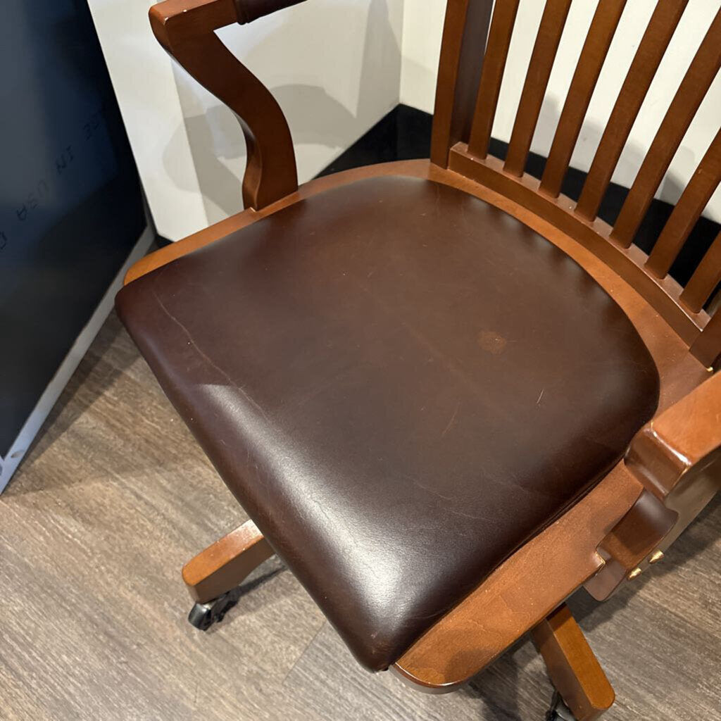 Wooden Desk Chair