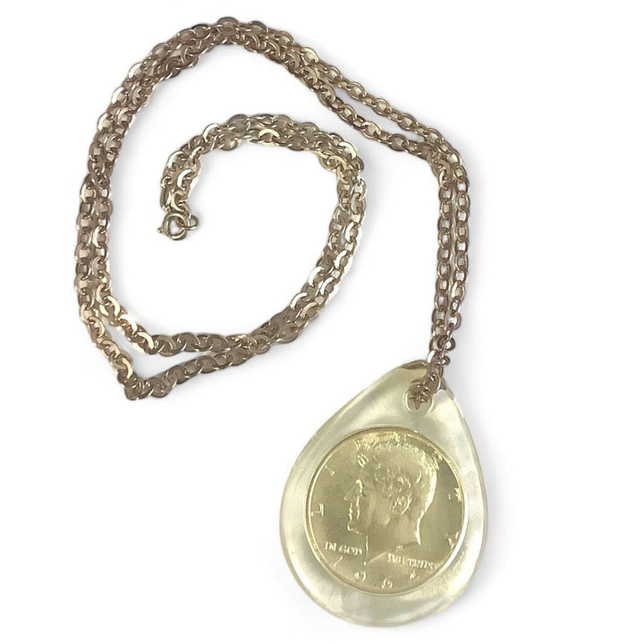 "Kennedy" 1964 Half Dollar Necklace