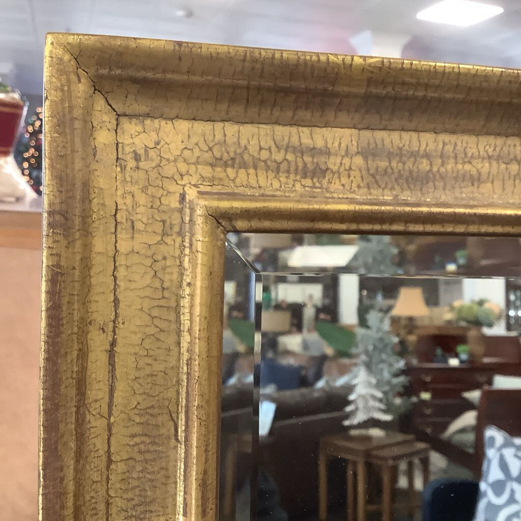 Rectangle Gilt Wood Mirror