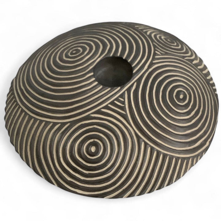 Round Clay Abstract Wall Art