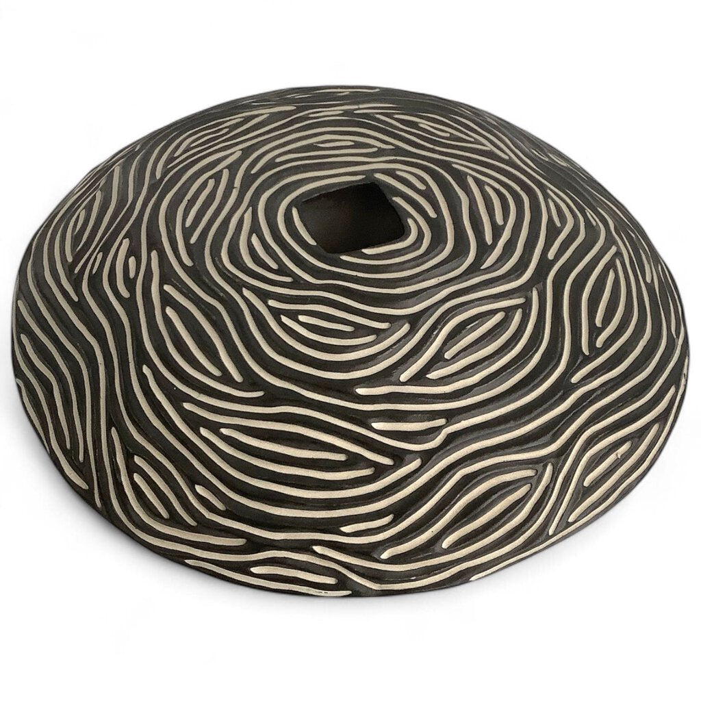 Round Clay Abstract Wall Art