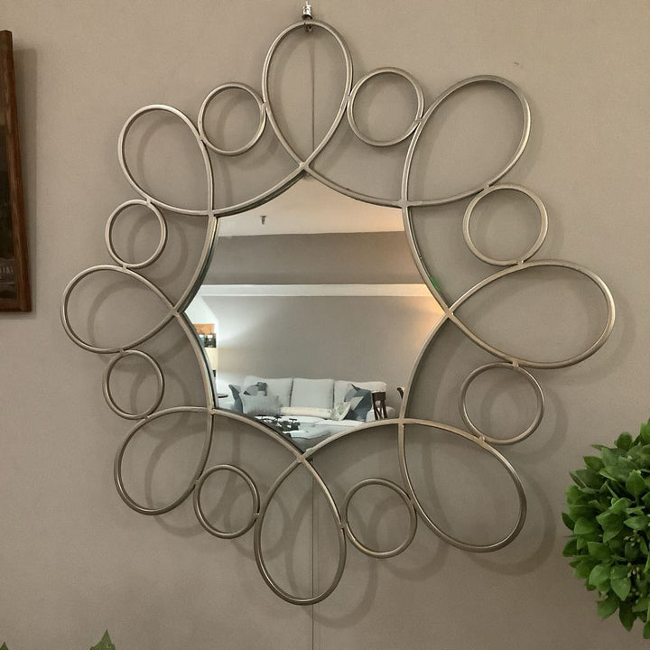 Scalloped Wall Mirror