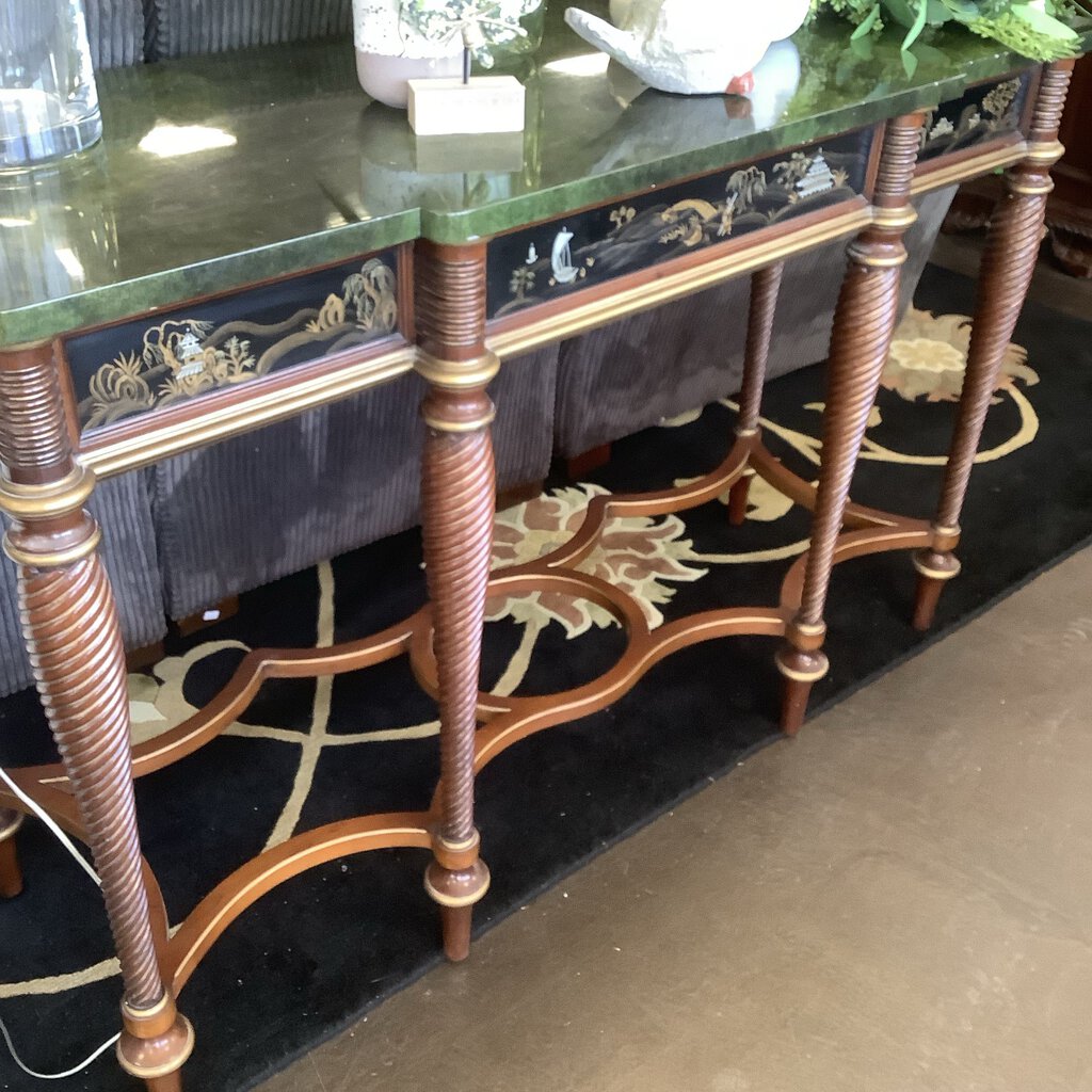 Sofa Table w/ Marble Top